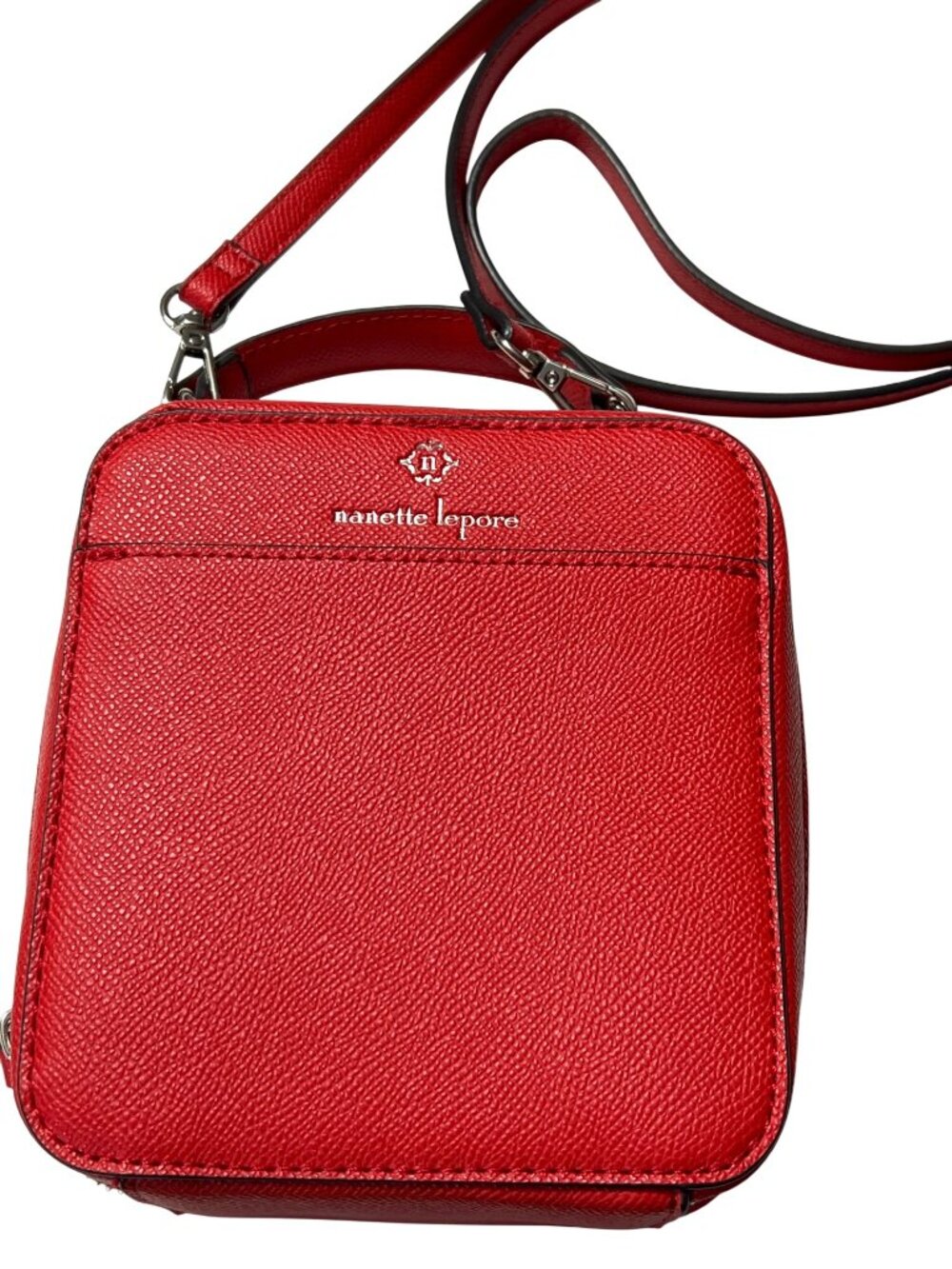 Nannette Lepore Red Crossbody Bag - Picture 5 of 8